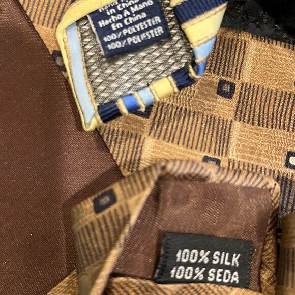 STAFFORD Tie Lot (4) Four Men's Ties  EUC - Picture 8 of 8